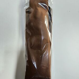 Lot of 4 New Fortunatever Selection Solid Brown Men's Necktie Tie in gift box